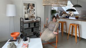 Homestory bei Sandra Wurster in Botnang: Wenn das ganze Leben in zwei Koffer passt