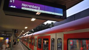 S-Bahn Stuttgart: Ausfälle und Streckensperrungen in den Pfingstferien