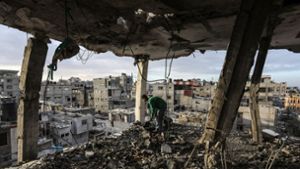 Israelische Angriffe: UN-Agentur: Zerstörung in Gaza die schlimmste seit 1945