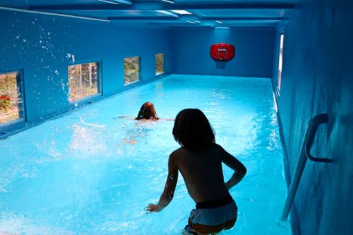 Möglichst viele Kinder sollen im neuen Schwimmcontainer „Aquarium“ schwimmen lernen.   Foto: Eva Herschmann