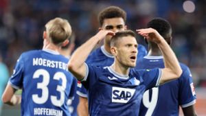 Fußball-Bundesliga: RB Leipzig nach 1:1 in Hoffenheim weiter Tabellen-Vierter